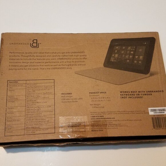 Unbranded - 10.1" - Intel Atom - 32GB - Gray - Picture 6 of 9